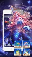 Unique theme of mermaid mobile phone capture d'écran 3