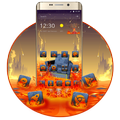 Lava On The Floor Android Theme