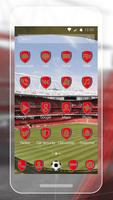Arsenal Real Football Theme capture d'écran 1