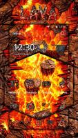 Burning Lava Theme syot layar 2