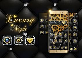 Leopard Print - Diamond Zipper Theme ภาพหน้าจอ 1