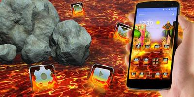 Flowing Lava Theme ảnh chụp màn hình 3