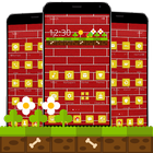 Super Bricks Comic Theme Zeichen