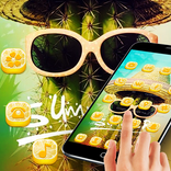 Summer Lemon Straw Hat Theme