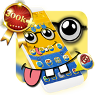 Yellow Cute Cartoon Theme-icoon