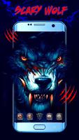Scary Cruel Wolf Dark Night Spike King Theme poster