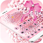 Pink Glitter Diamond أيقونة