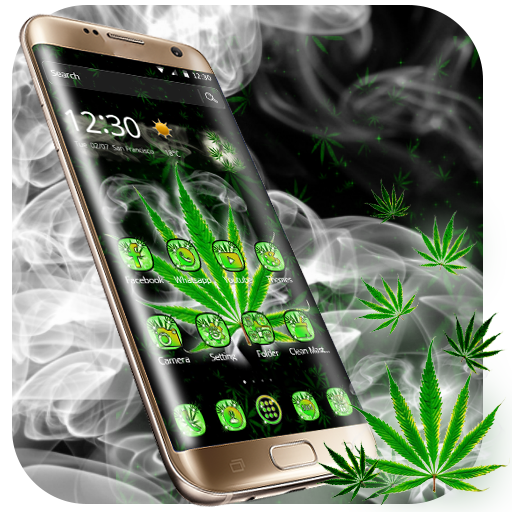 (FREE)Weed Rasta Smoke Theme