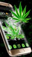 (FREE)Weed Rasta Smoke Theme imagem de tela 1