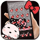 Silver Cute Kitty Twinkle Theme APK