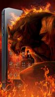 Werewolf Hell fire Fierce Beast Cool Flame Theme capture d'écran 1