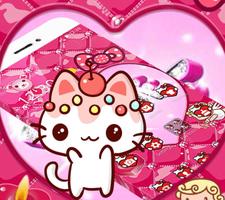 Kitty Pink Lovely Princess Theme capture d'écran 1