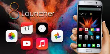 iPhone 8的免費Splatter主題