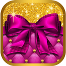 Nudo dorado del arco del brillo de oro APK