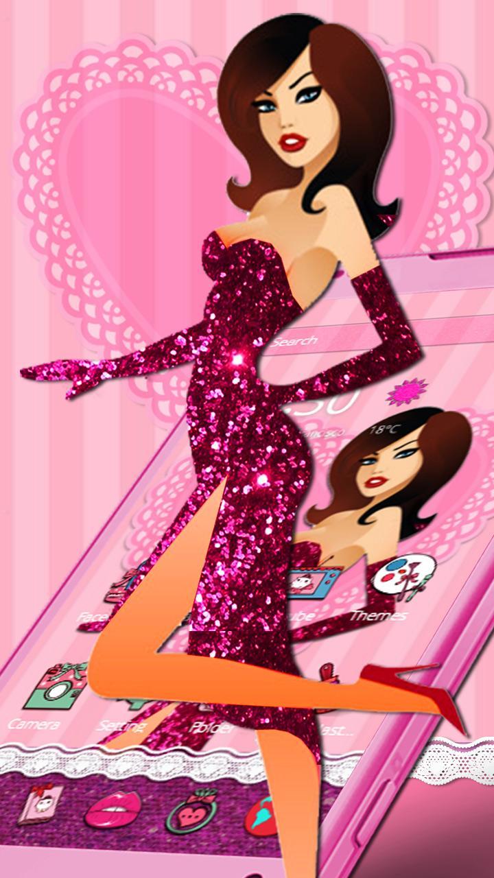 Alluring Sexy Girl theme APK for Android Download