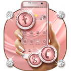 Pink Silk launcher Theme icon