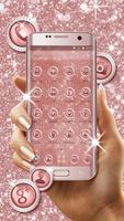 Tema Rose Gold Glitter imagem de tela 1