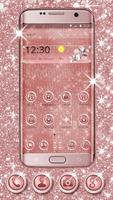 Rose Gold Glitzer Thema Screenshot 2