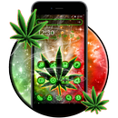 Dynamic weed Leaf Themes 2D APK