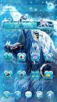 Ice Wolf Launcher Theme screenshot 3