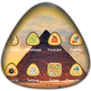 Golden Pyramid Theme APK