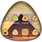 Golden Pyramid Theme icône