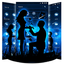 ★   LOVE NIGHT THEME ★ APK