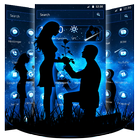 ★   LOVE NIGHT THEME ★ آئیکن