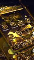 Golden Dragon Theme & Lock Screen-poster