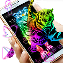 Tigers Neon Color Themes APK