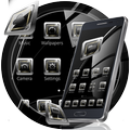 Mirror black glass theme  Low profile