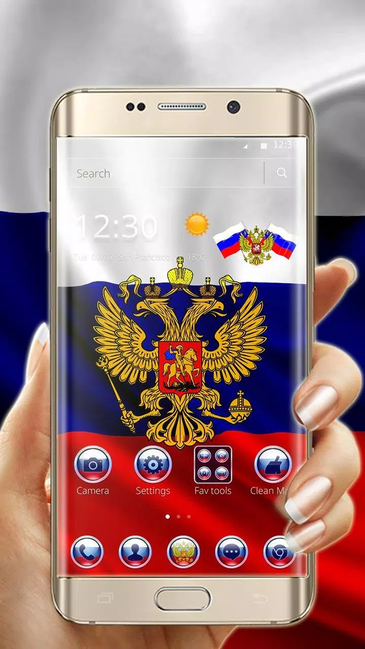 Russian Flag Theme