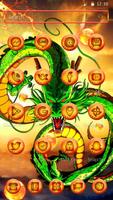 برنامه‌نما Roar Blazing Dragon Theme 2D عکس از صفحه