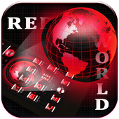 Red World Technology Theme icon