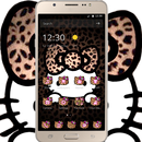 APK Yellow Leopard Kitty Diamond Themes