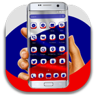 Tema do Dia da Bandeira da Rússia ícone