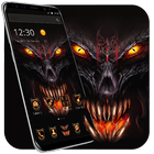 Horror Devil Skull Blood King Theme Zeichen