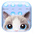 Puppet cat theme ไอคอน