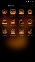 Phoenix Fire Theme Love Sparkly تصوير الشاشة 2