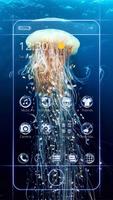 Jellyfish theme Aquarium theme poster
