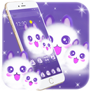 Cute Fluffy Kitten Kawaii Cat Theme aplikacja