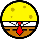 Cute Yellow Sponge Guys Theme ícone