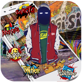 Graffiti Ghost Hip Hop Wallpapers & Lock Screen icône