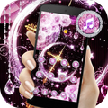 Pink Black Moon Diamond Sailor Theme