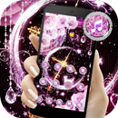 Pink Black Moon Diamond Sailor Theme APK