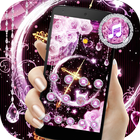 Pink Black Moon Diamond Sailor Theme icône