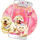 Cute Pinky Pets Theme-icoon