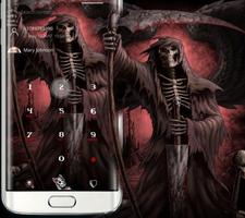 skull black red theme 截图 3