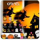 Happy Halloween Witch Night Theme aplikacja