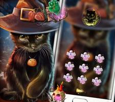Cat Halloween Theme ảnh chụp màn hình 3